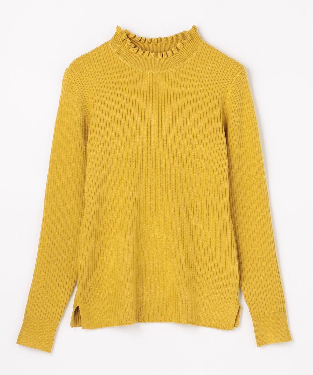 ANY L 【6色展開】フリルネックニット 