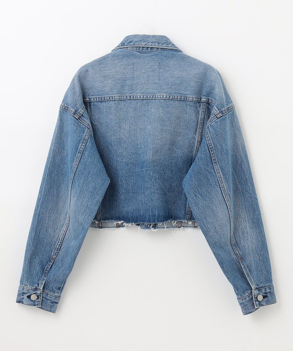 NAVE 【Nave　洗える】クロップド デニムジャケット 