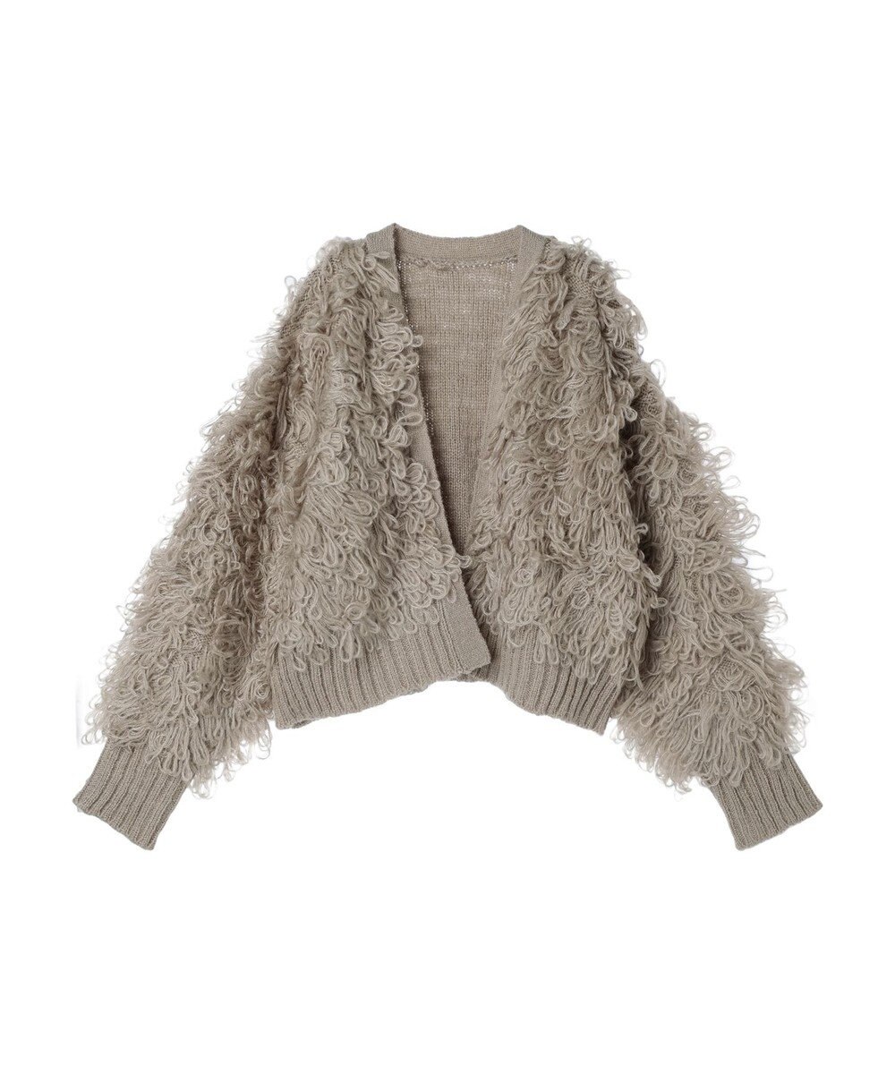 Green Parks ・Ｐｅｔｉｔ　Ｆｌｅｕｒ　ループニットカーディガン 