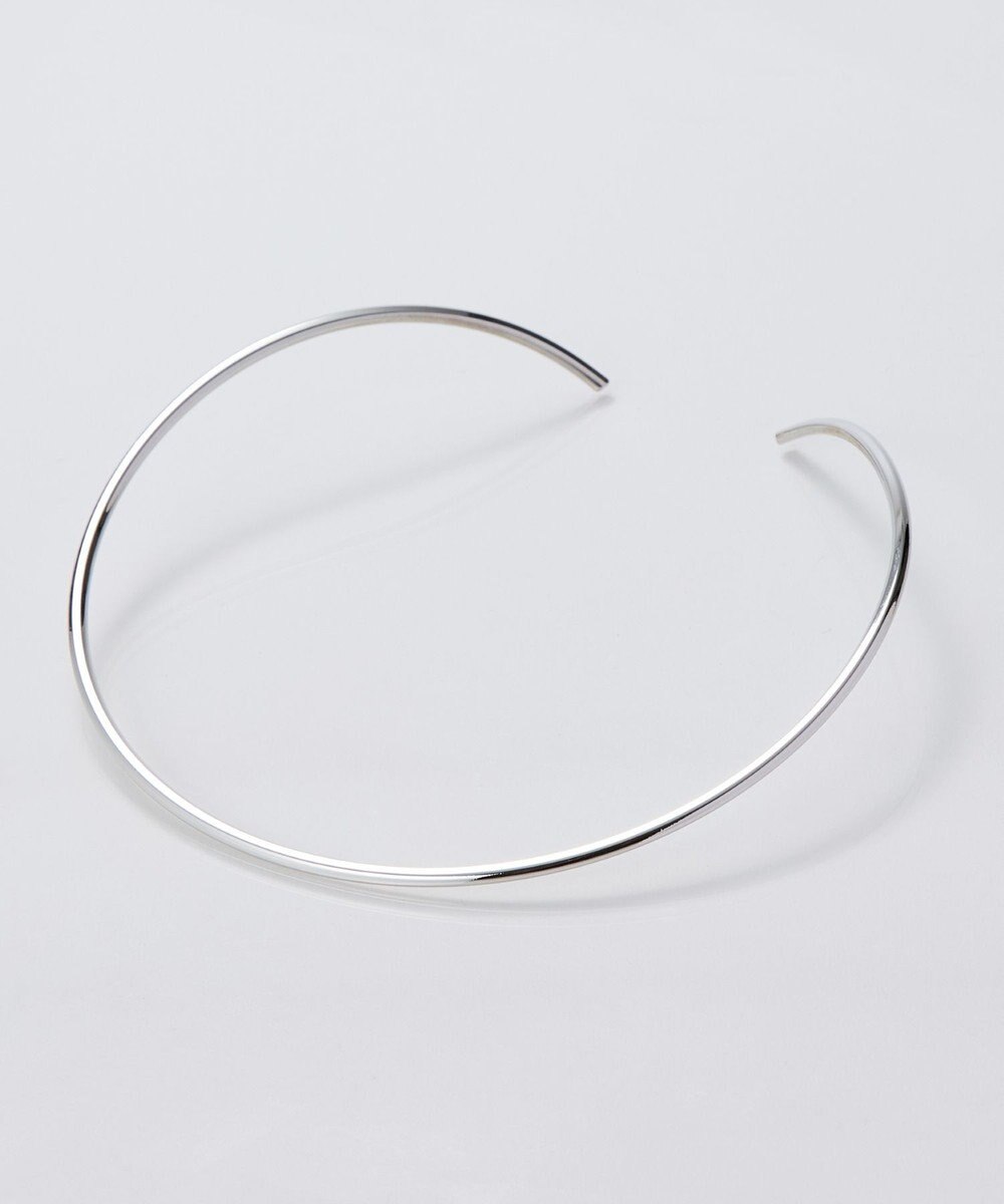 Phoebe ルーセントラインチョーカー　シルバー/ネックレス/ネックカフ/40cm 