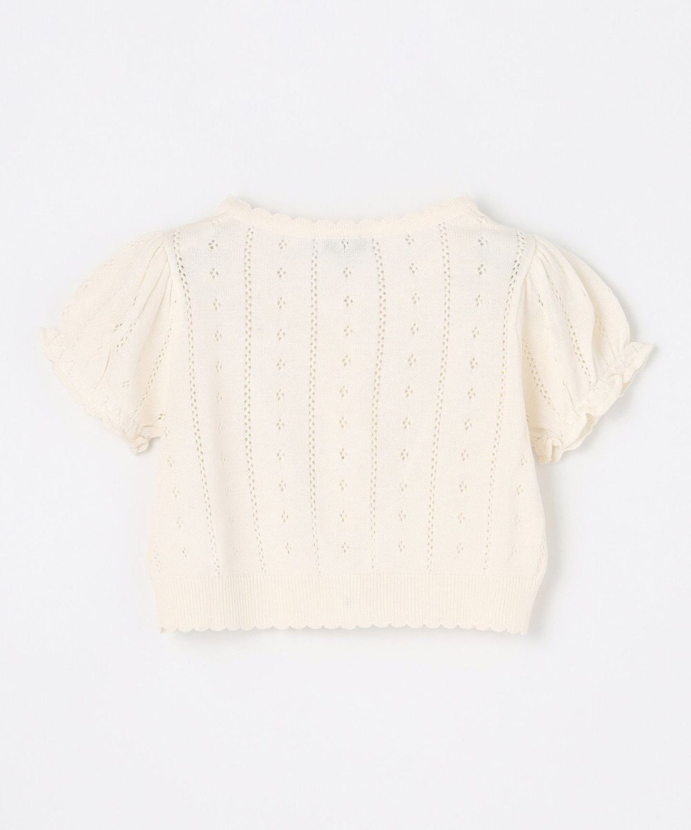 ANY KIDS 半袖 ニット カーディガン 