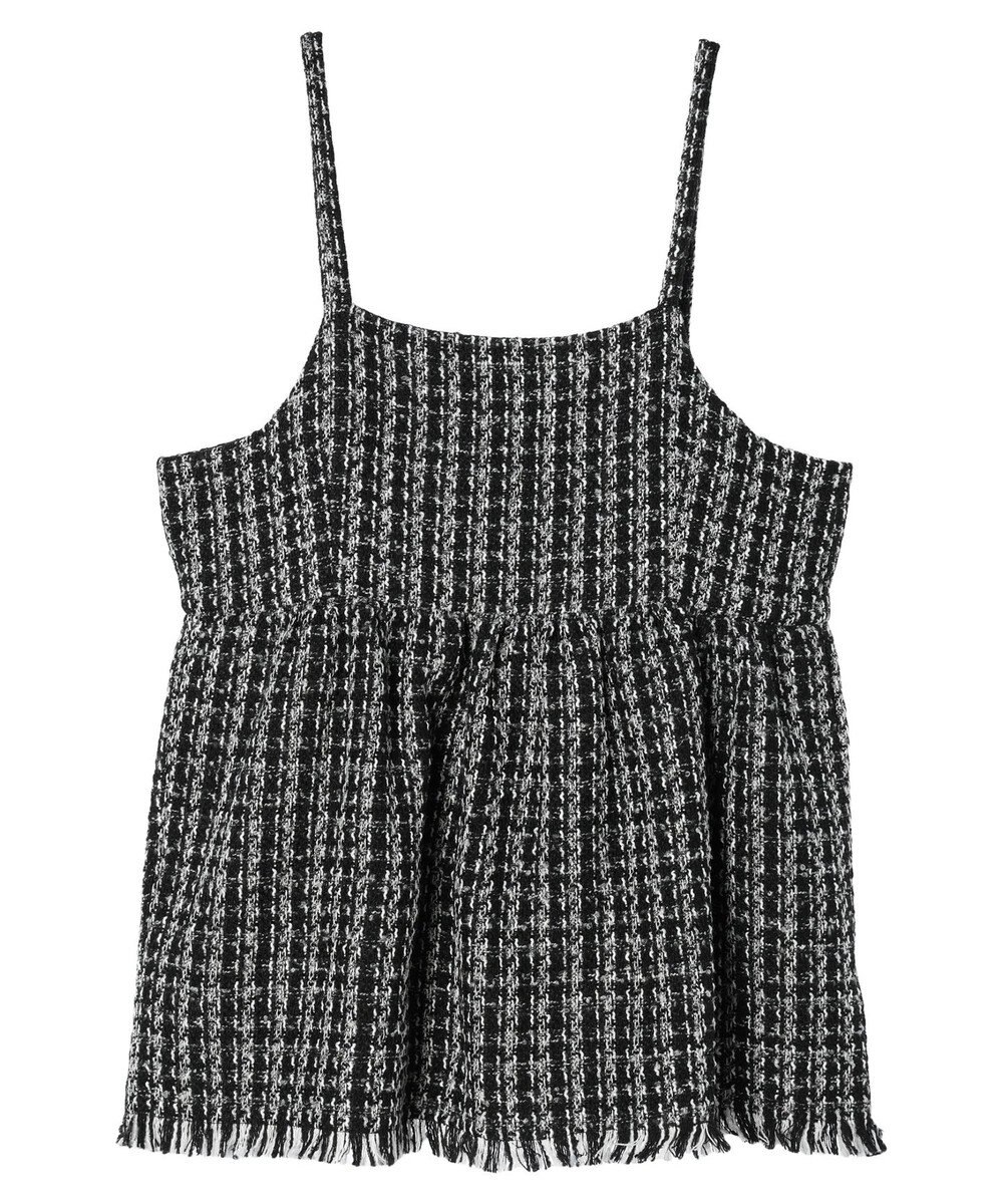 Green Parks ・ＥＬＥＮＣＡＲＥ　ＤＵＥ　ツイードバックリボンキャミ 