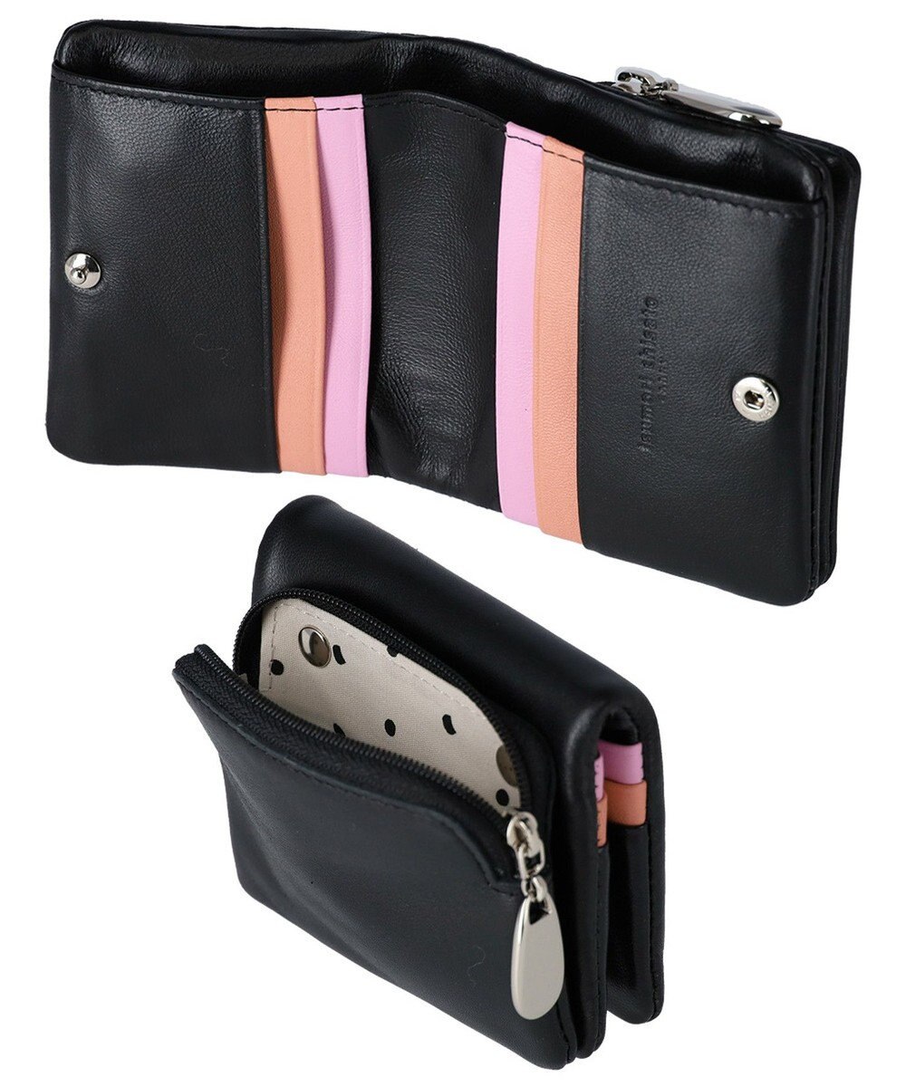 tsumori chisato CARRY キラキラ石 2つ折り財布 ミニ財布 