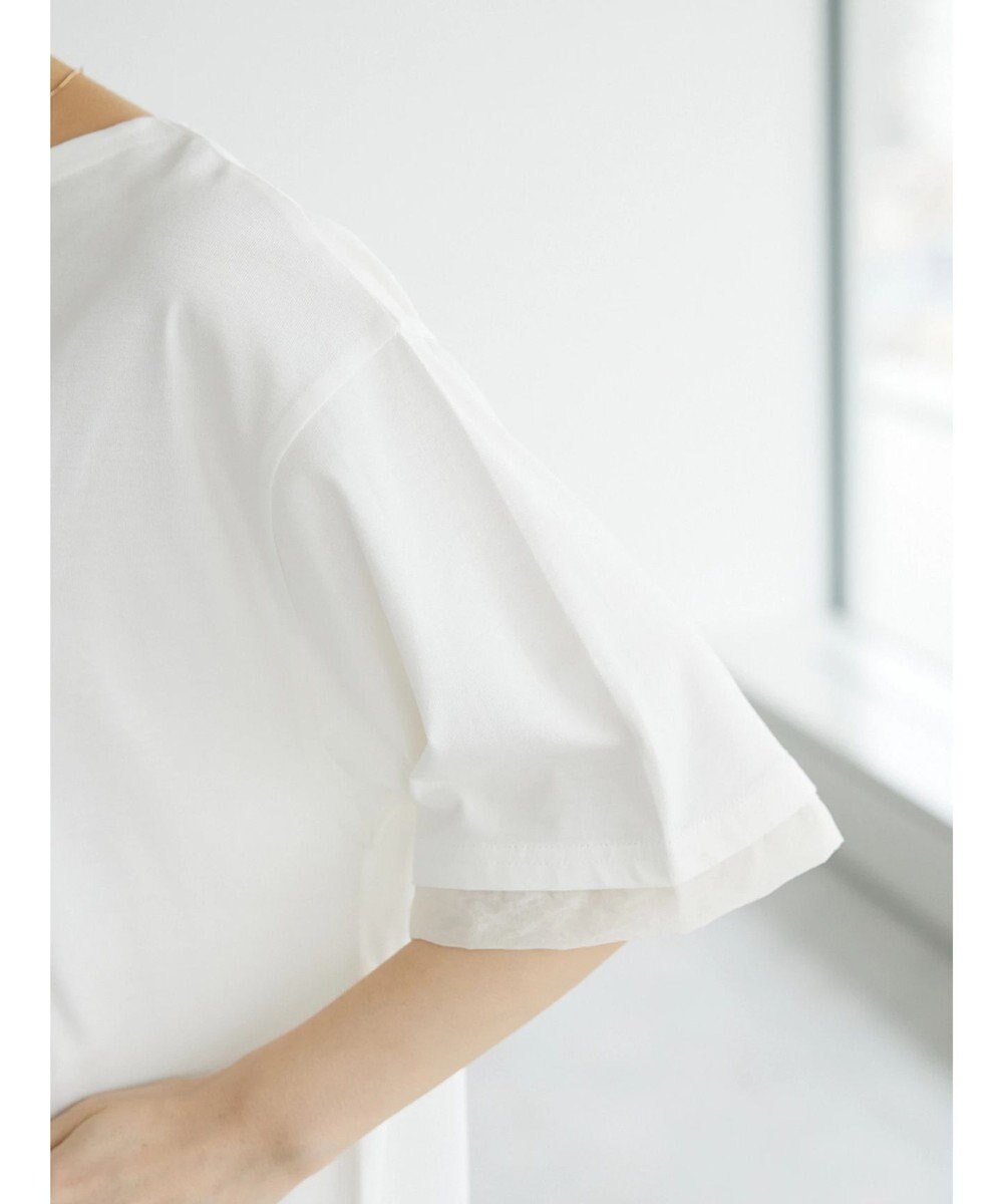 CRAFT STANDARD BOUTIQUE 【ＵＶカット】布帛切り替えプルオーバー 