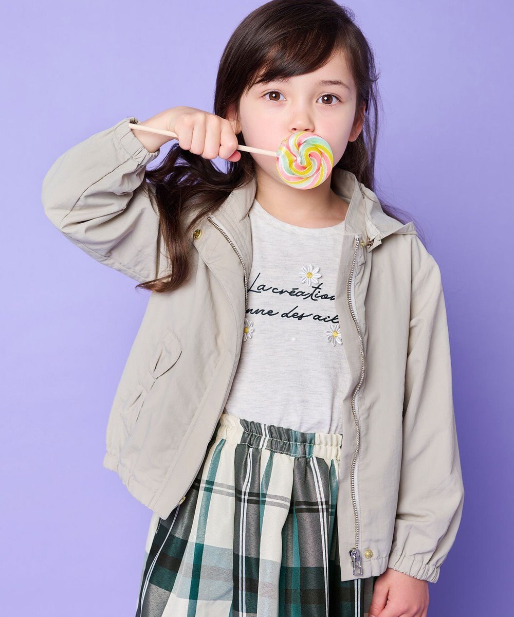 ANY KIDS ロゴ入り 長袖 Ｔシャツ 