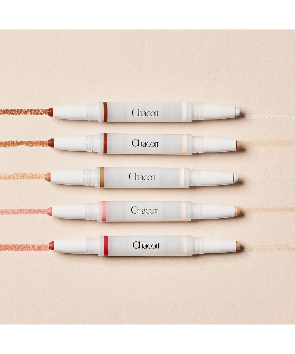 Chacott Cosmetics ダブルマルチクレヨン【ツヤ玉メイクカラー】 