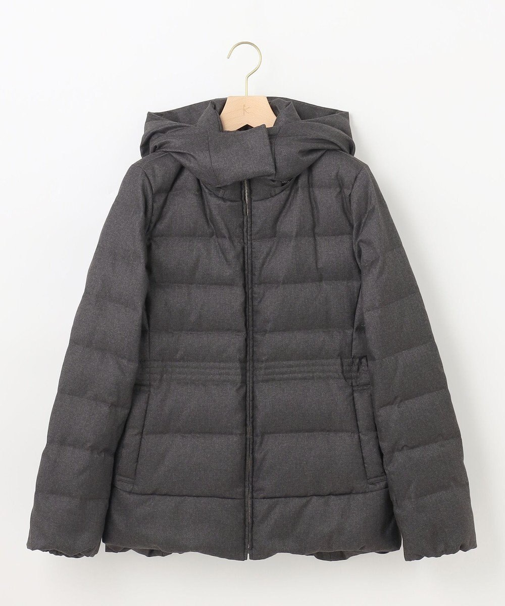 組曲 【洗える・2WAY】ライトタフタショートダウン 