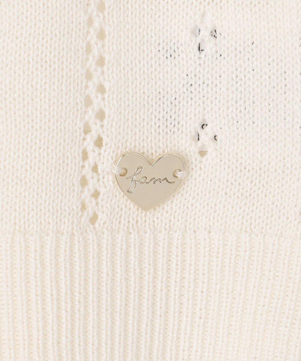 ANY KIDS 半袖 ニット カーディガン 