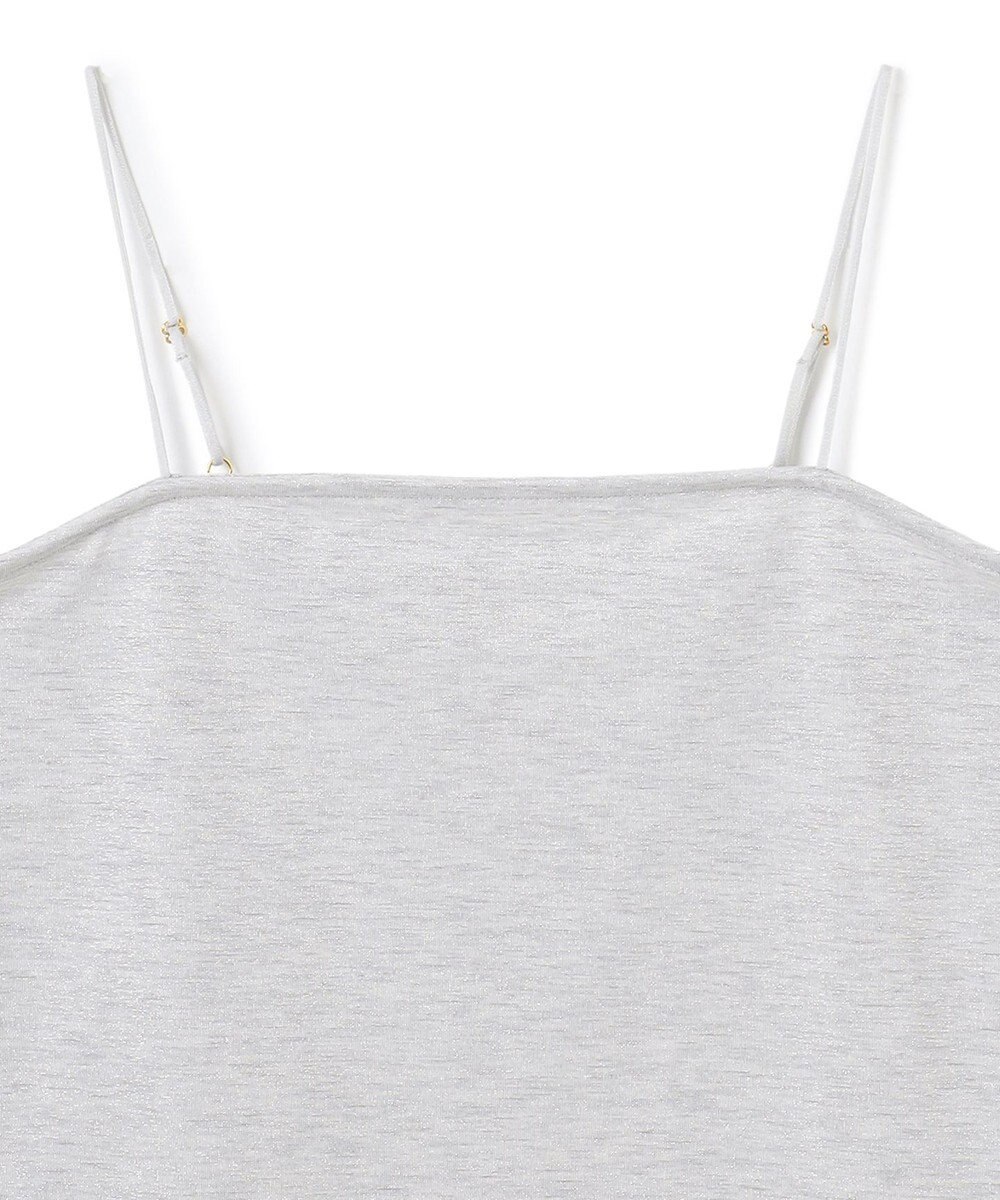 UNFILO L ラメストレッチ キャミソール 