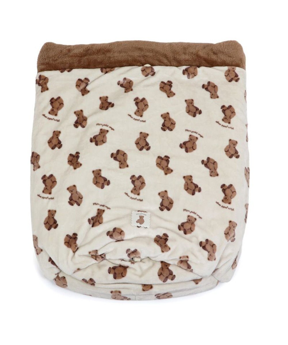 PET PARADISE ペットパラダイス くまちゃん 遠赤外線 寝袋  筒型 L (57×95cm) 