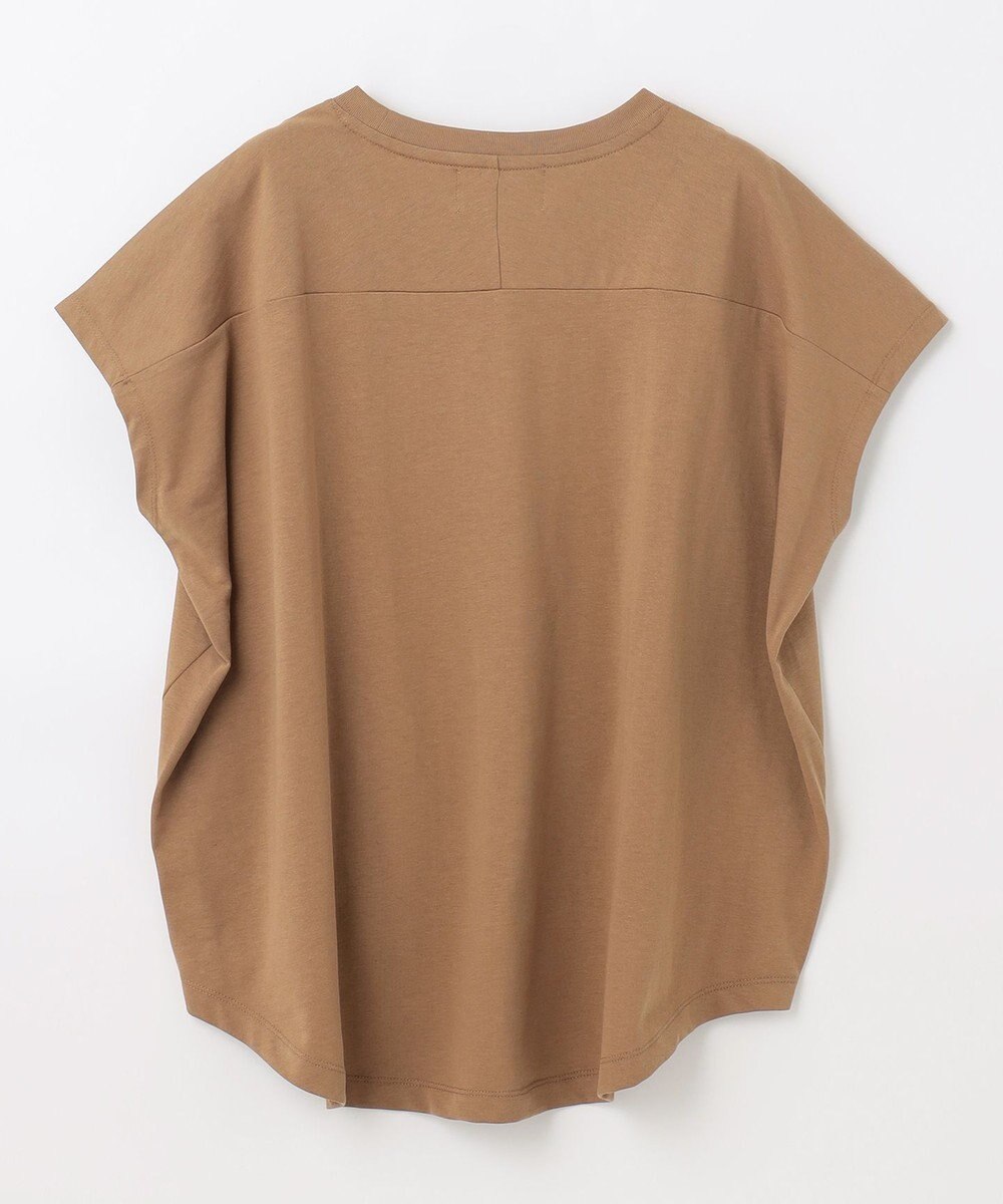 ANY 【UVケア/接触冷感】チュニック丈半袖ロゴTシャツ 