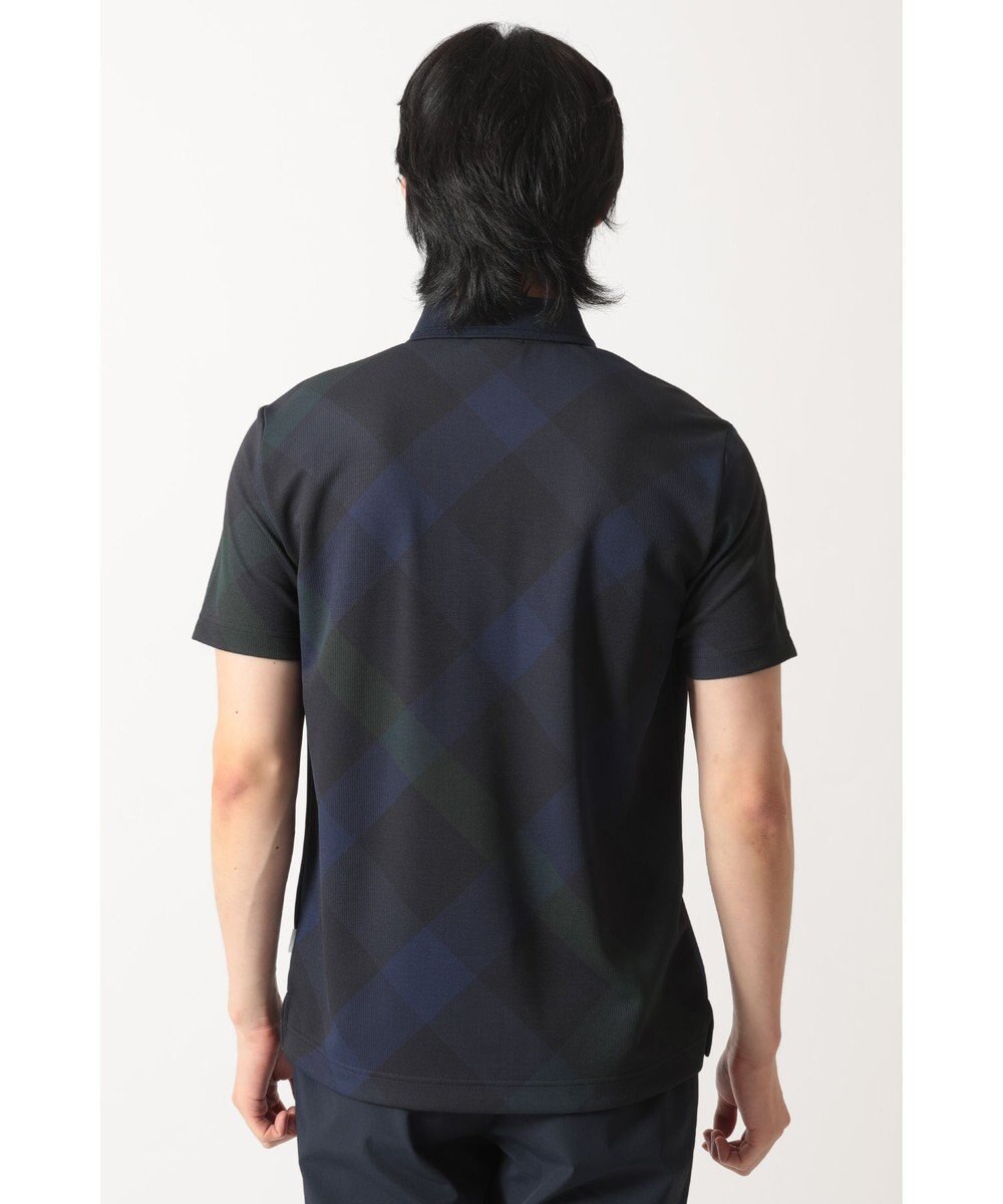 DAKS メガチェック カノコポロシャツ 