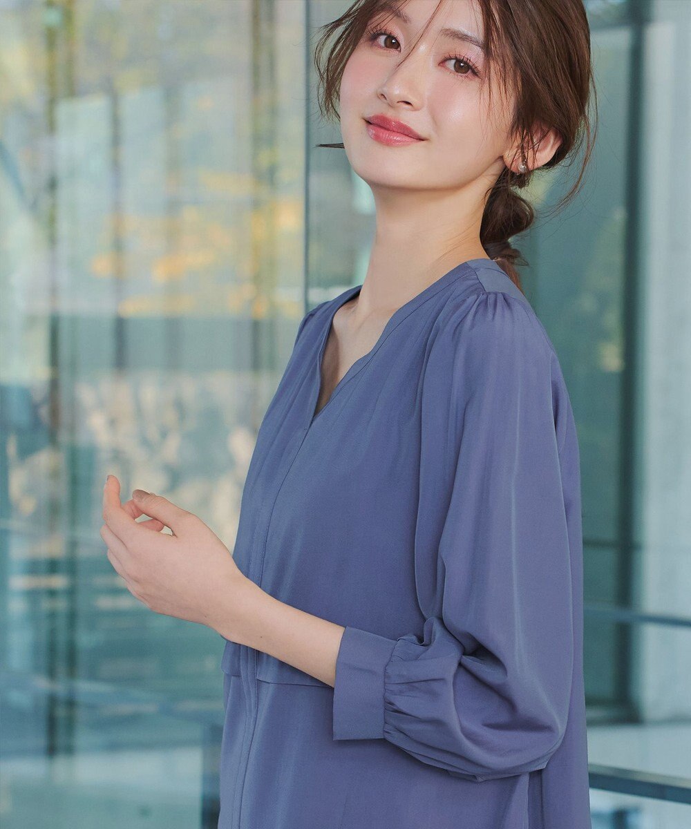 Tiaclasse L レイヤードデザインブラウス 