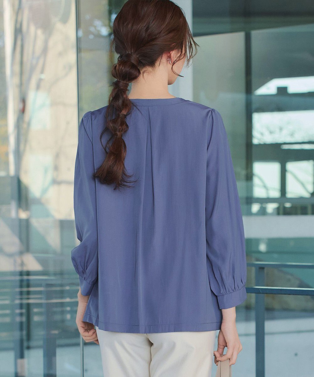 Tiaclasse L レイヤードデザインブラウス 