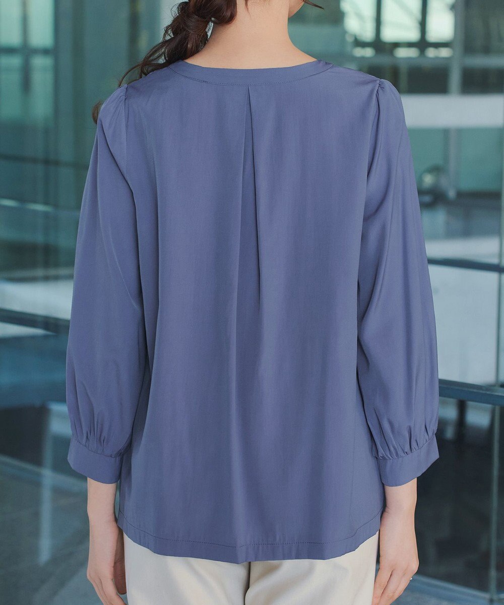 Tiaclasse L レイヤードデザインブラウス 