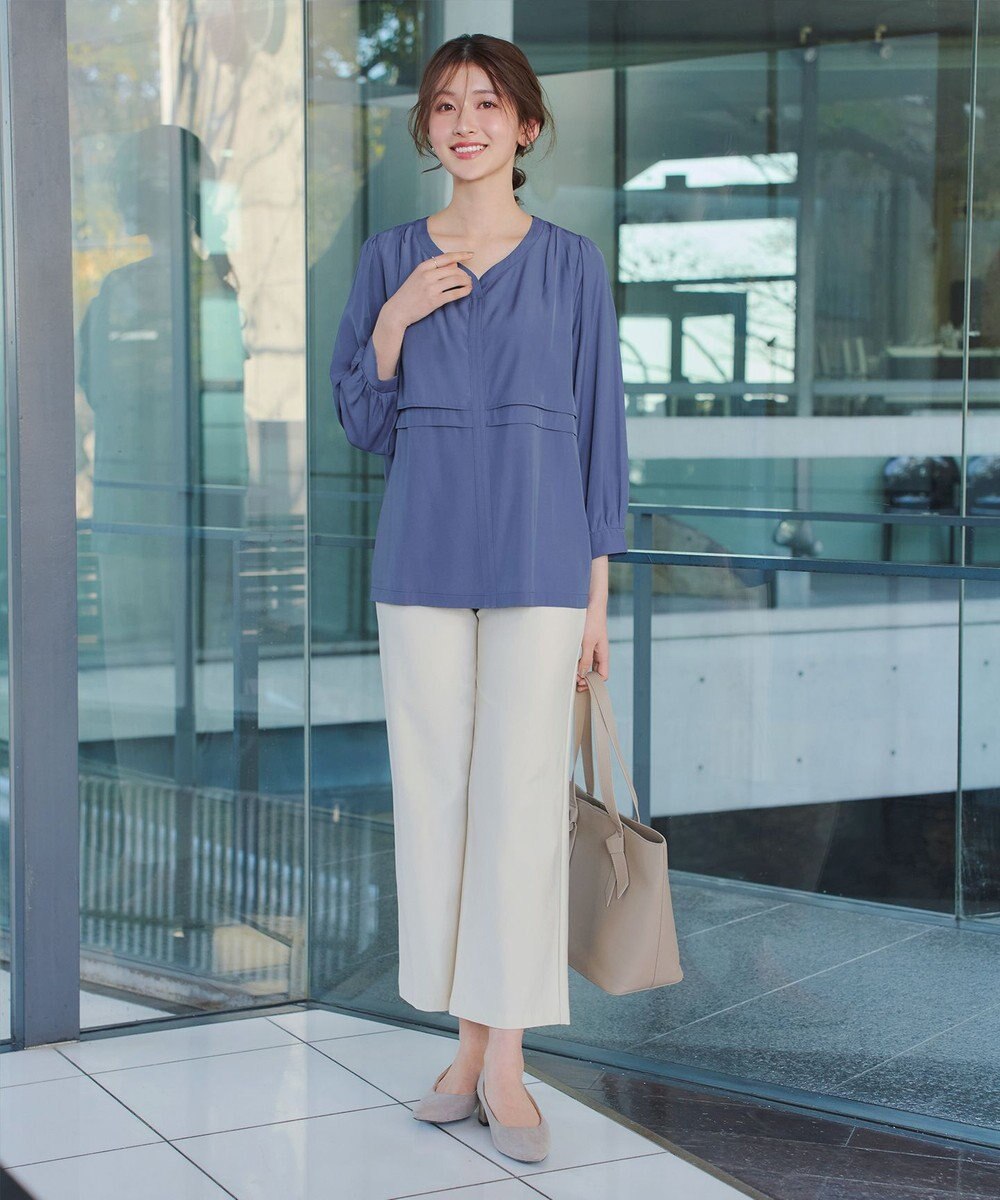 Tiaclasse L レイヤードデザインブラウス 