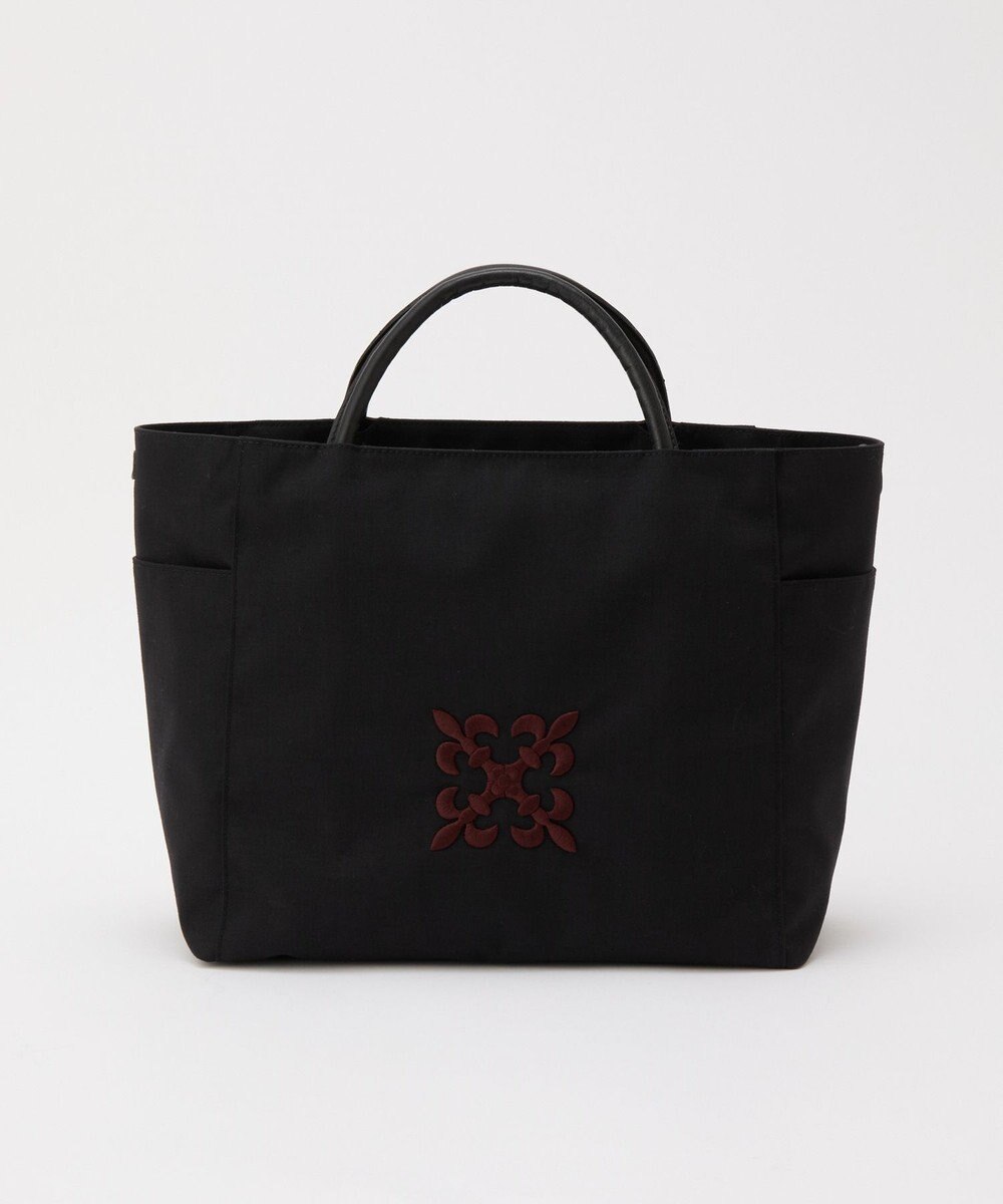 russet 【モノグラム刺繍】コーデュラナイロントートバッグ（CE-1776） 