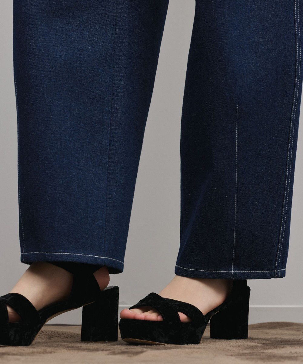 GRACE CONTINENTAL サイド切替バレルパンツ 