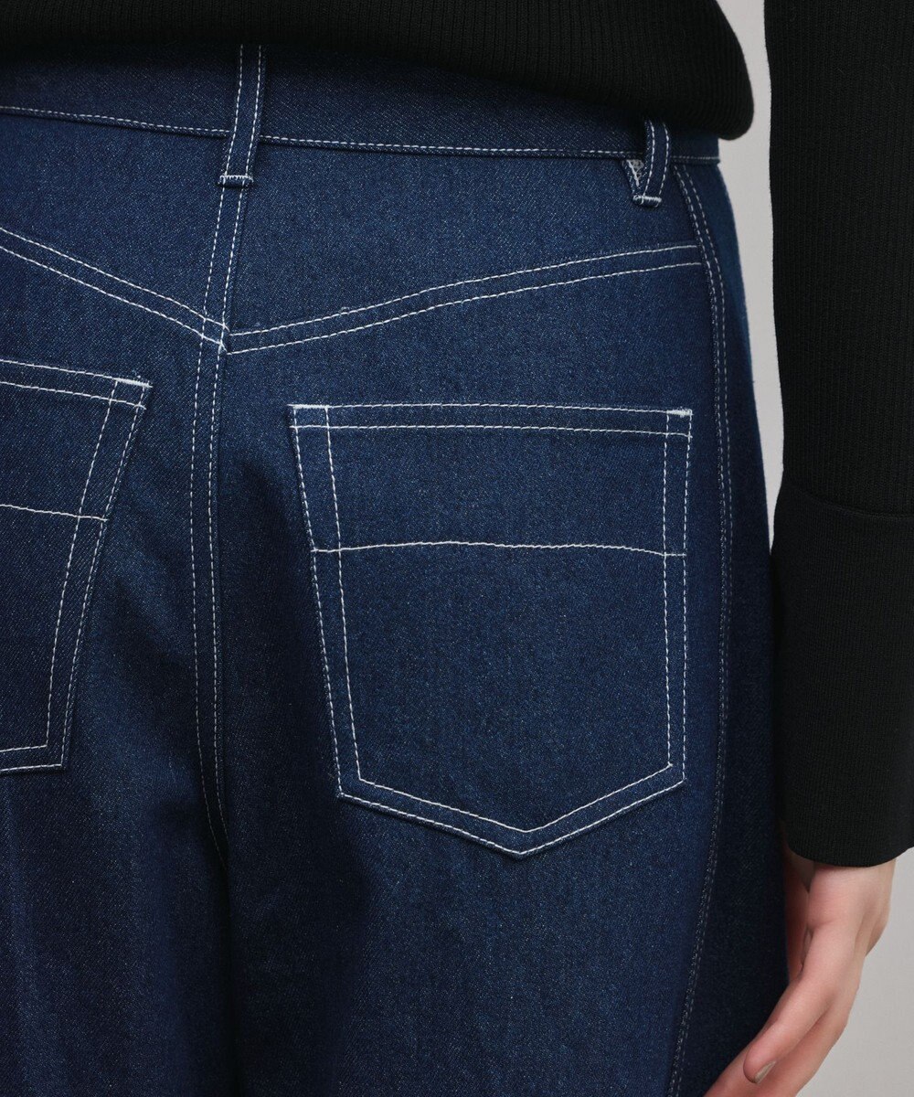 GRACE CONTINENTAL サイド切替バレルパンツ 