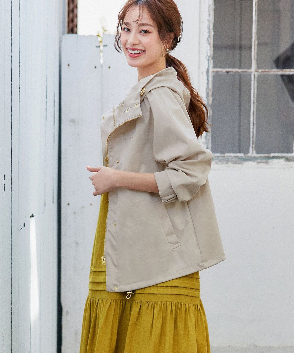 Tiaclasse 【テフロン加工・撥水・花粉ガード】マウンテンパーカー 