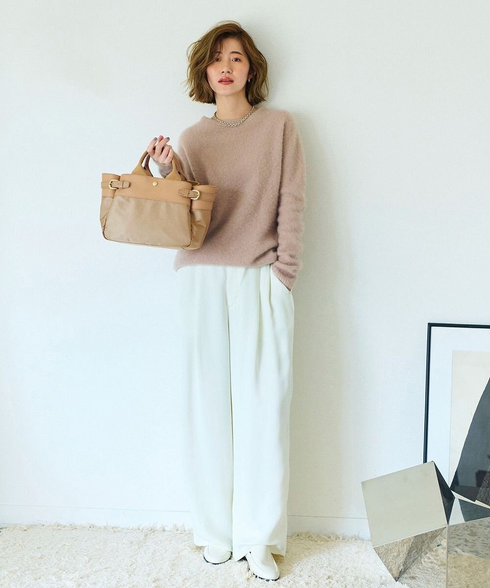 TOPKAPI 【Breath TOPKAPI】RIPPLE リプル ナイロン コンビ ベルト デザイン ミニ トートバッグ 