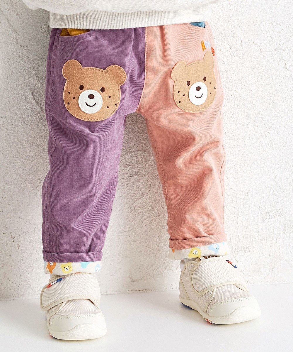 MIKI HOUSE HOT BISCUITS 【80-120cm】【NEW Color Series】コーデュロイ素材 パンツ 