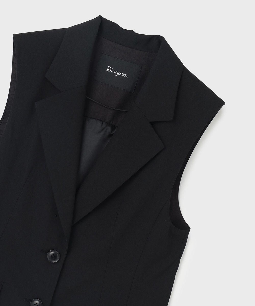 GRACE CONTINENTAL バックチュールジレ 