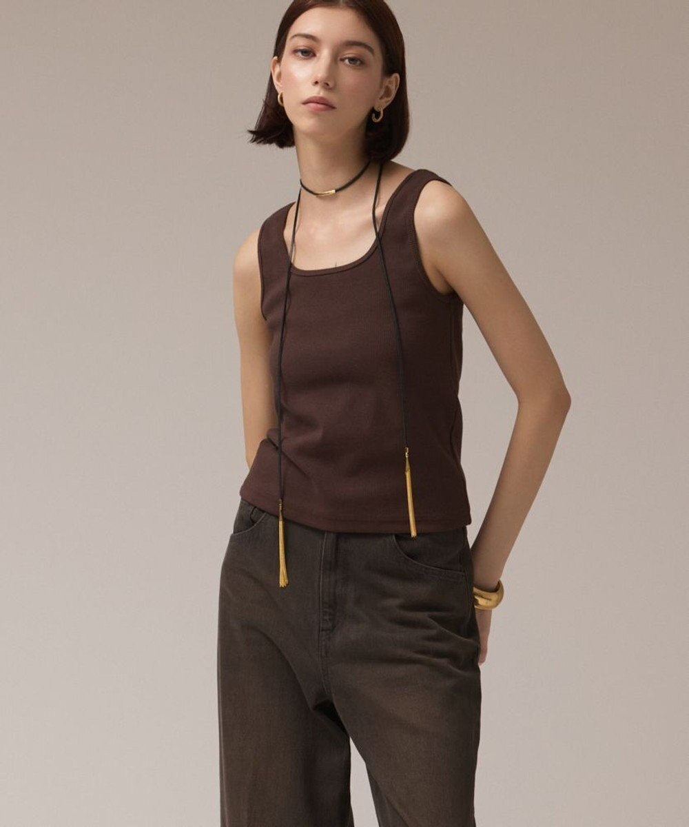 GRACE CONTINENTAL テレコリブトップ 