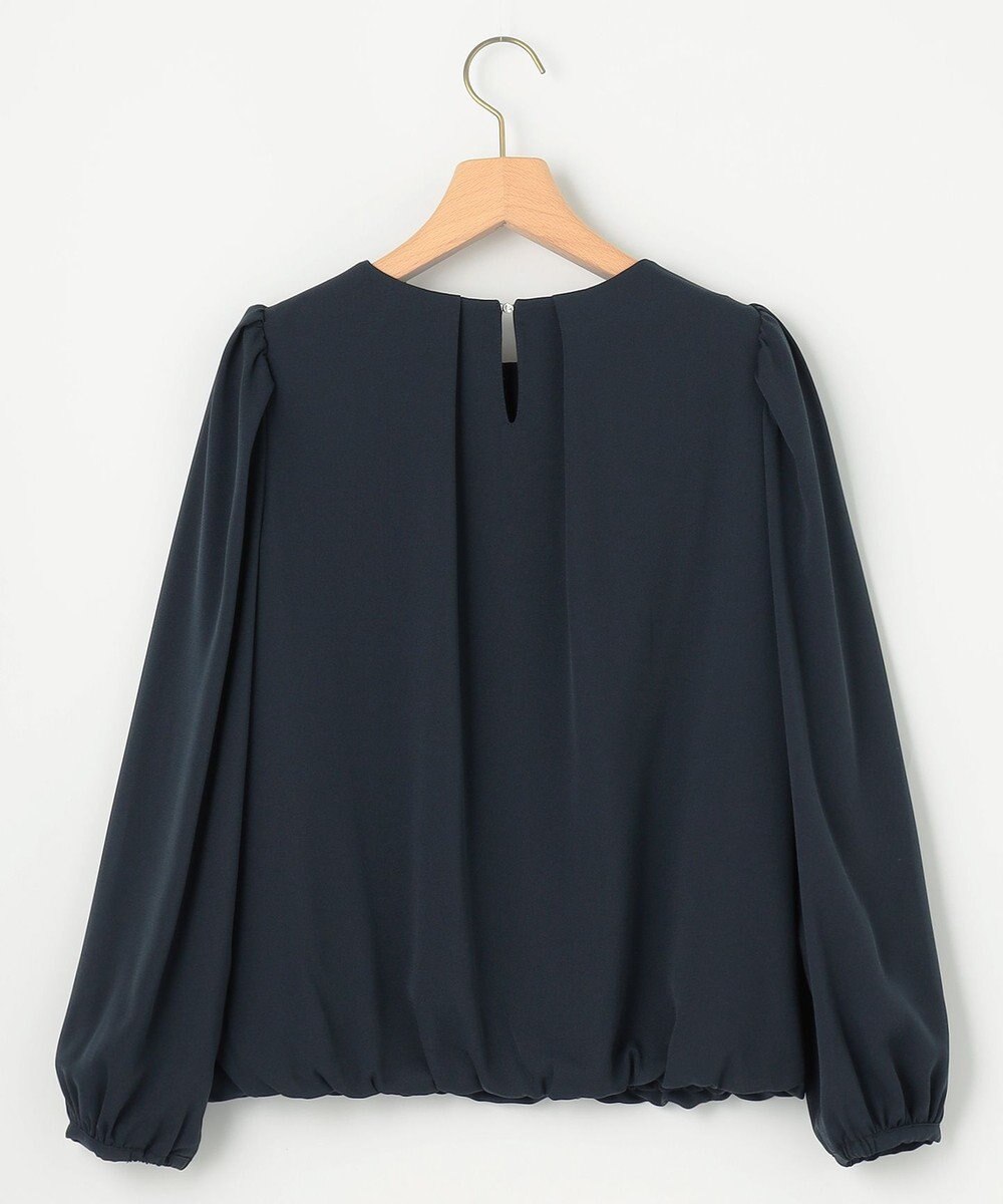 組曲 L 【WEB限定】ジョーゼットシフォン パフスリーブブラウス 