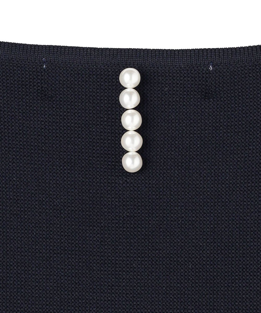 UNFILO BEAUTY FORM KNIT ペプラムセットアップ 