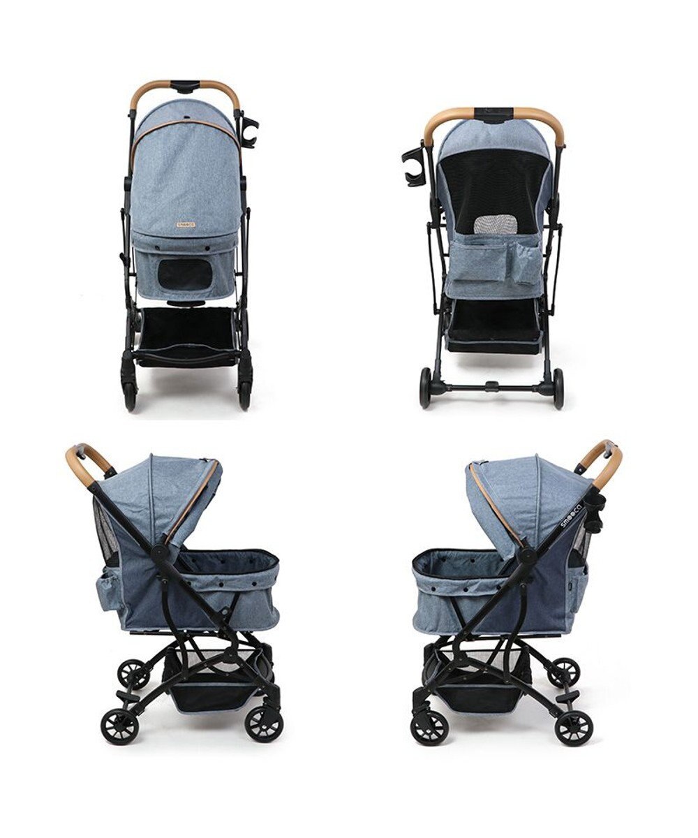 PET PARADISE smooca コンパクト ペットカート 《スモーキーピンク》 