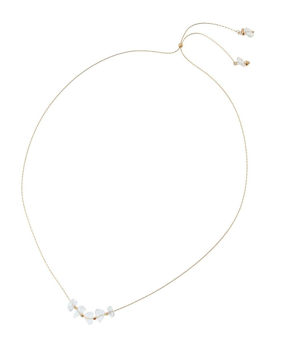 Green Parks ｅｖｅｒｙ　ｗａｌｋ．天然石サザレスライドネックレ 