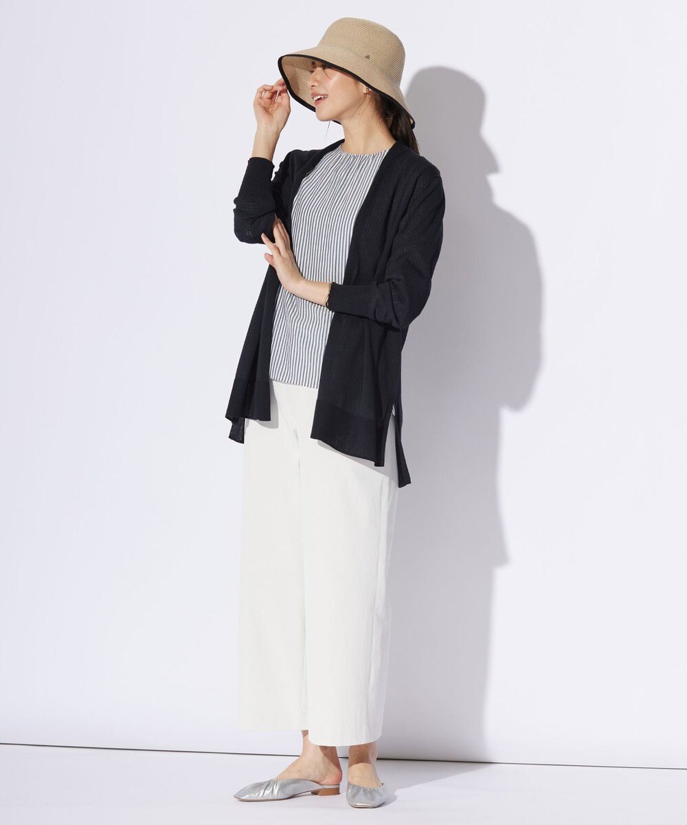 J.PRESS LADIES L 【洗える・UVケア】サマー カーディガン 