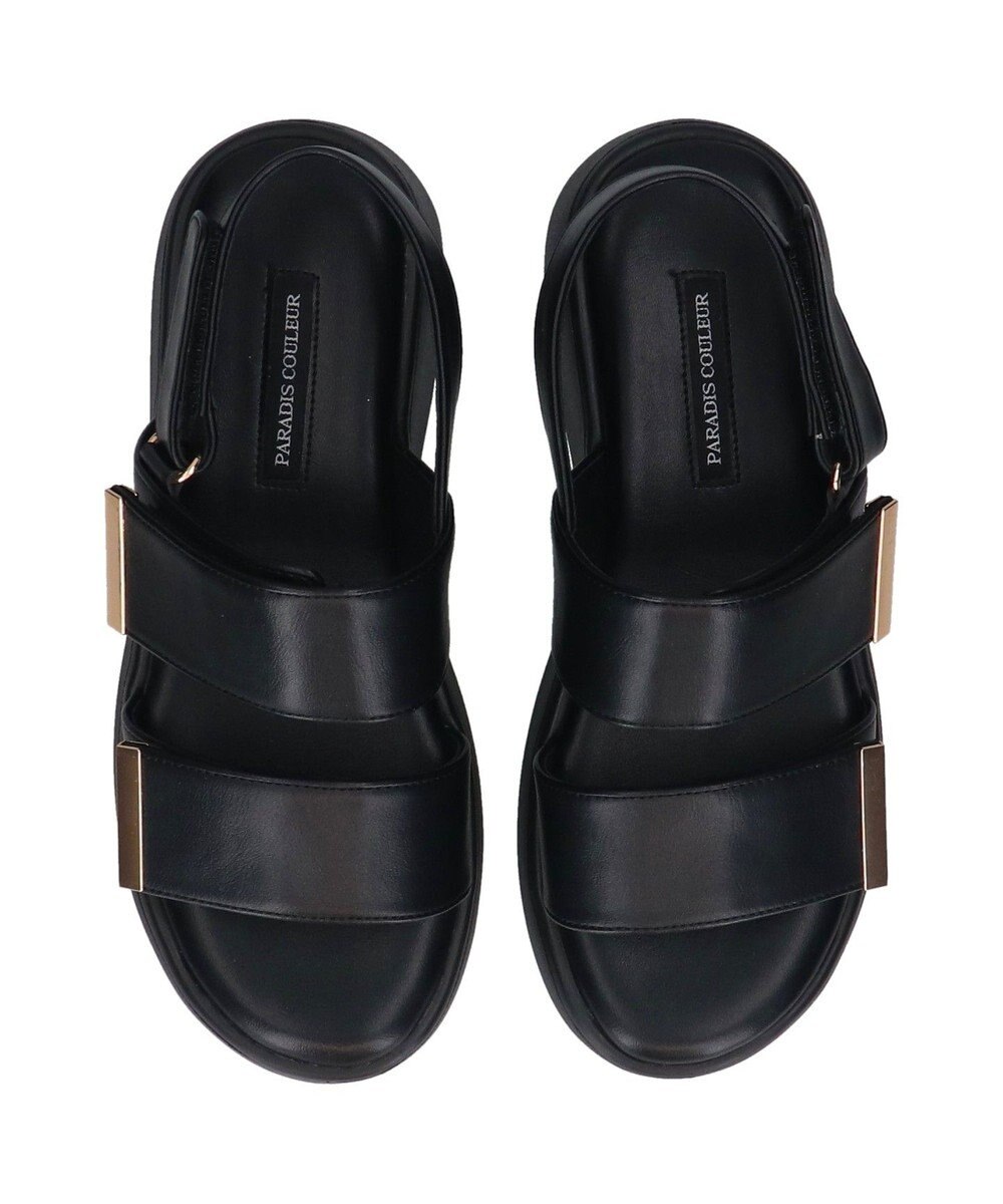 Bridget Birkin 【PARADIS COULEUR】厚底ベルクロサンダル 