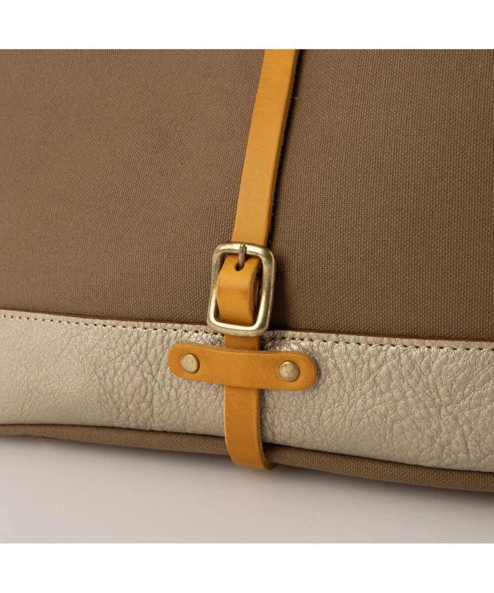 UNBILLION ペルケ perche / 姫路レザー×パラフィンキャンバス2wayトートS 