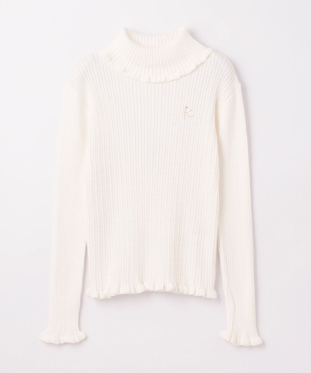 組曲 KIDS 【150-160cm】リブ ニット 