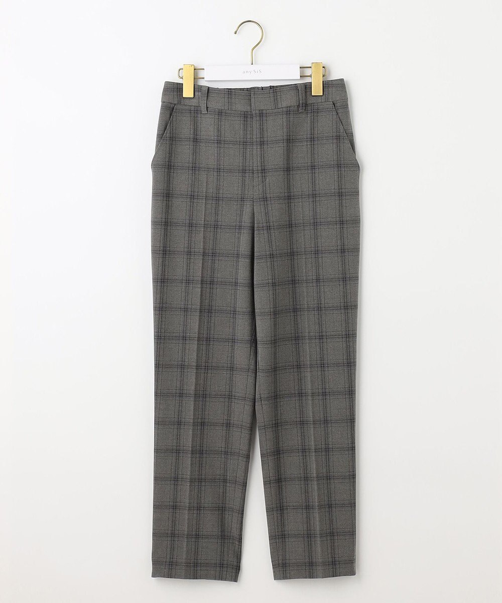 ANY SIS 【保温性あり/洗える】サーモ 2WAYストレッチ テーパード パンツ 