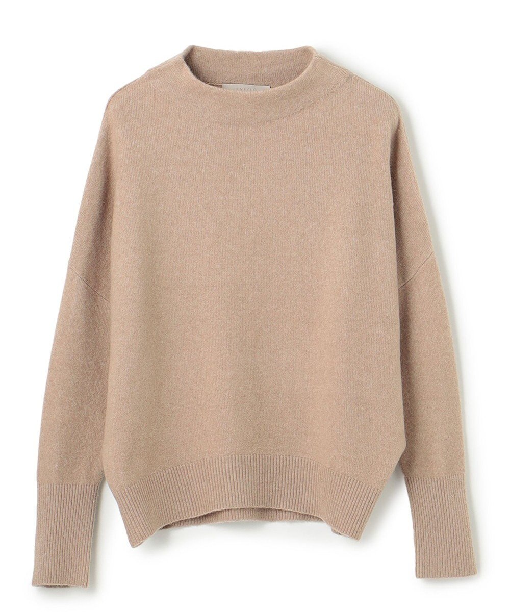 UNFILO ふわふわ ボトルネックニット 