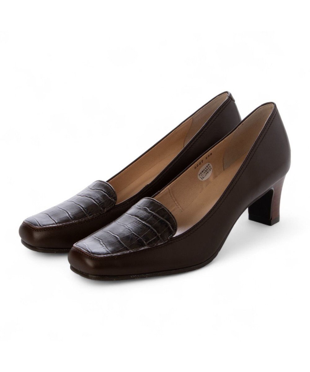 ing <ing>【WEB限定】コンビモカデザインパンプス 