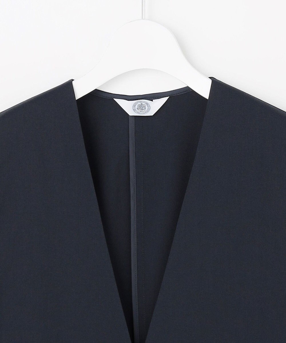 J.PRESS LADIES 【セットアップ対応】ファンマートロストレッチ ノーカラー ジャケット 