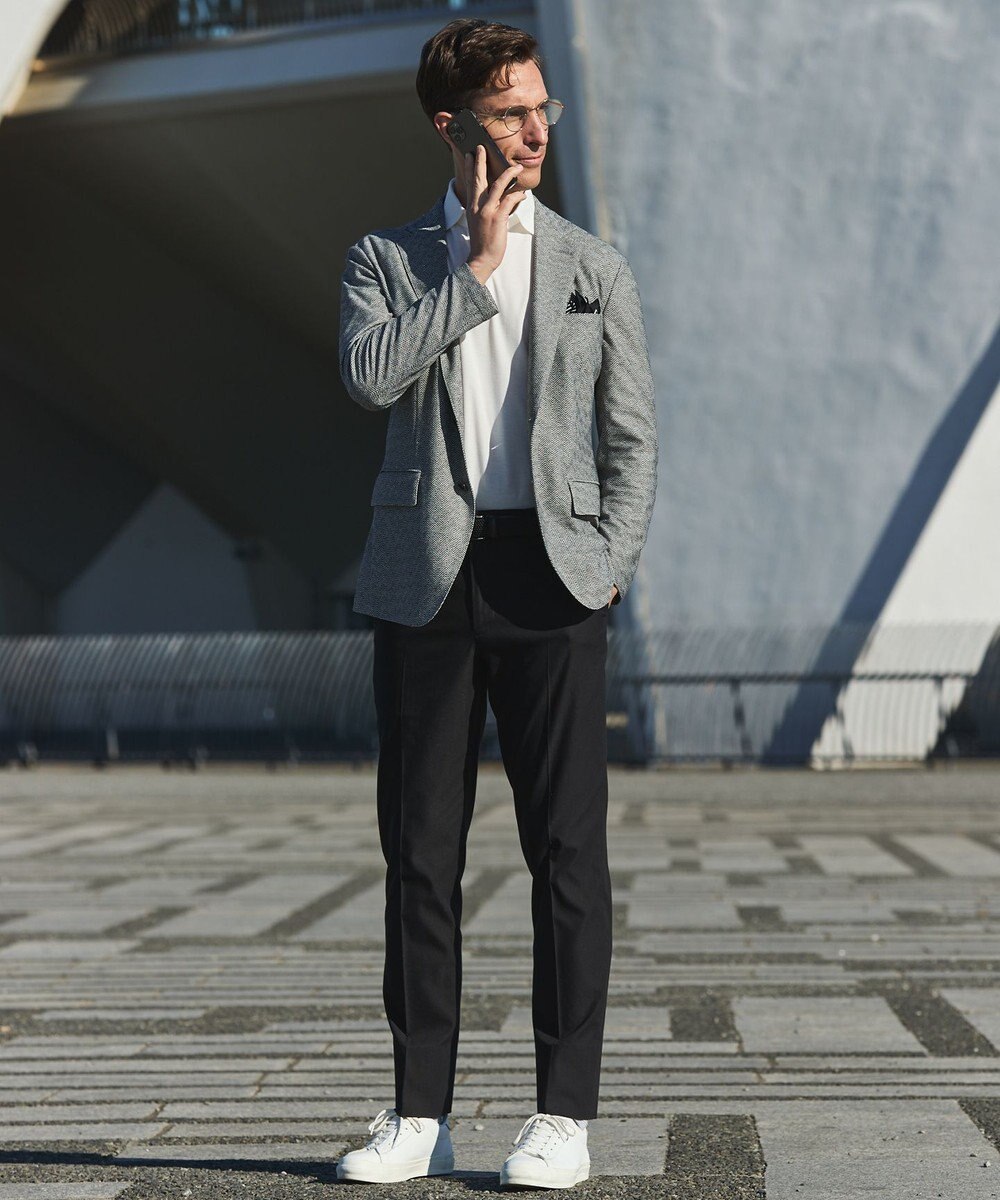 GOTAIRIKU ３年連続売上NO1【吸水速乾/洗える/ストレッチ】ノルマンディーリネン カーディガンジャケット(25/26年モデル) 