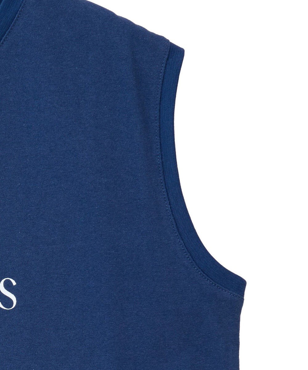 Green Parks ノースリーブフェミニンロゴプルオーバー 