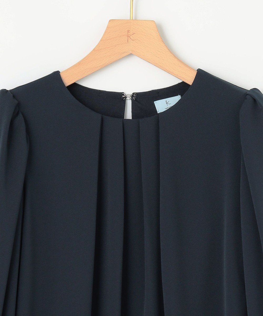 組曲 L 【WEB限定】ジョーゼットシフォン パフスリーブブラウス 