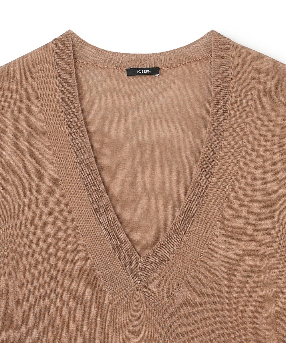 JOSEPH リファインド コットンシルク　ロングスリーブニット 