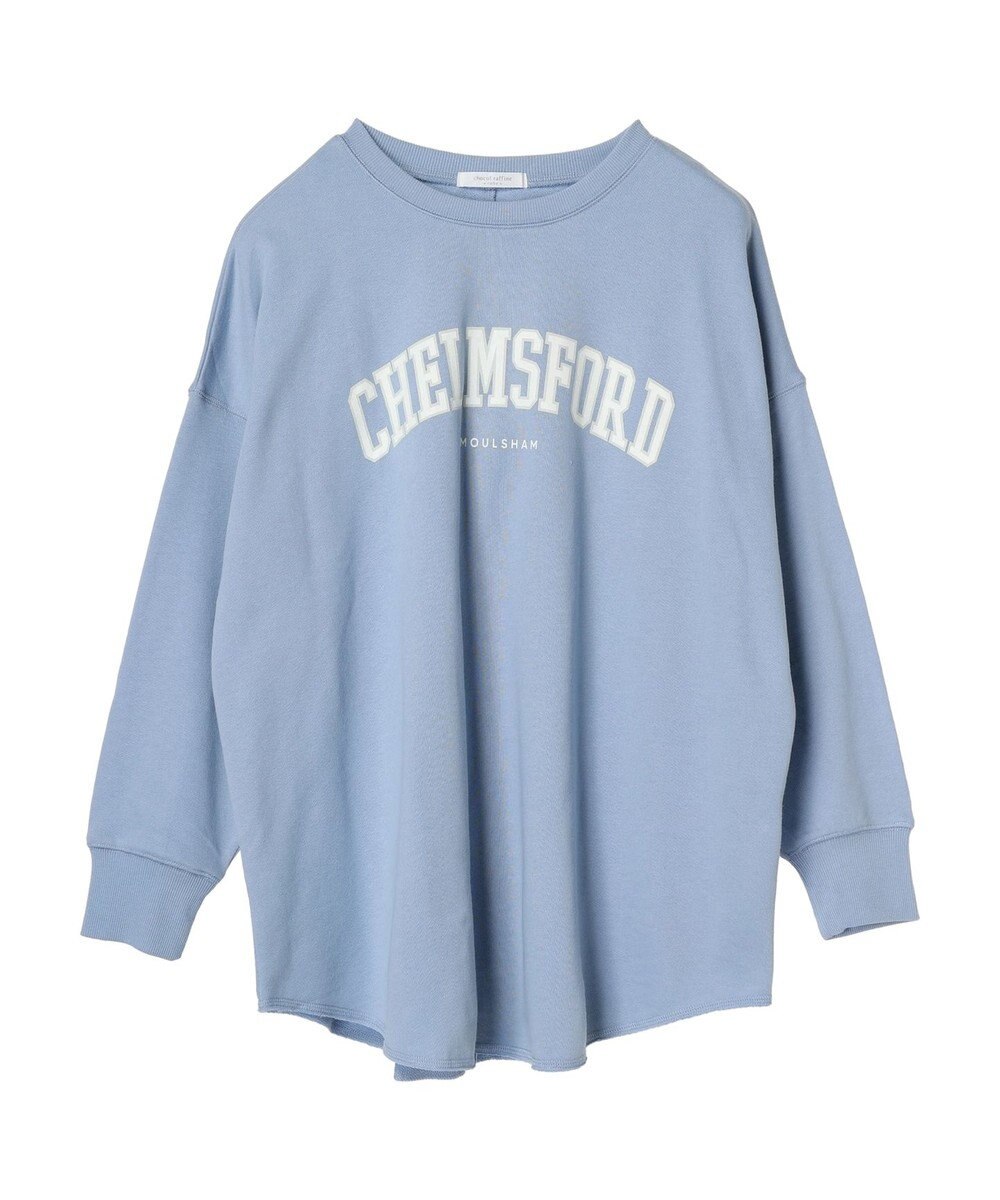 Green Parks ロゴ裏毛チュニック 