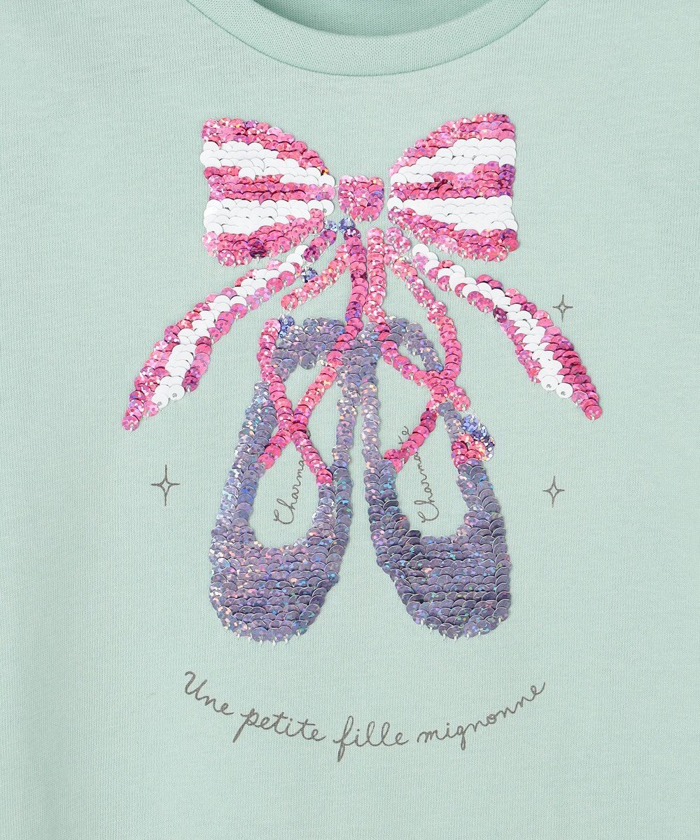 ANY KIDS ミラクルスパンコール 長袖Tシャツ 