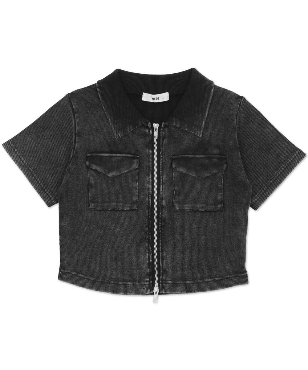WEGO ポケットデザインWZIPトップス 