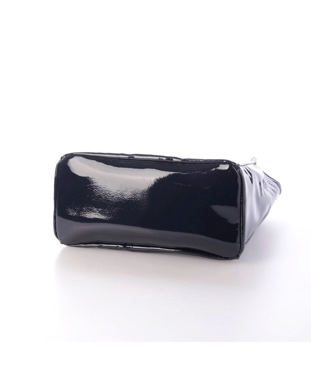 UNBILLION カシュカシュ cachecache / ソフトエナメルスクエア手提げトートS 