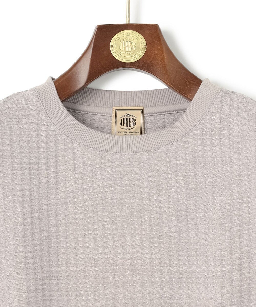 J.PRESS MEN シンプルかつアクセントの効いたデザインが魅力【UVカット / 吸水速乾】【J.PRESS PREMIUM JERSEY】リンクスチドリTシャツ 