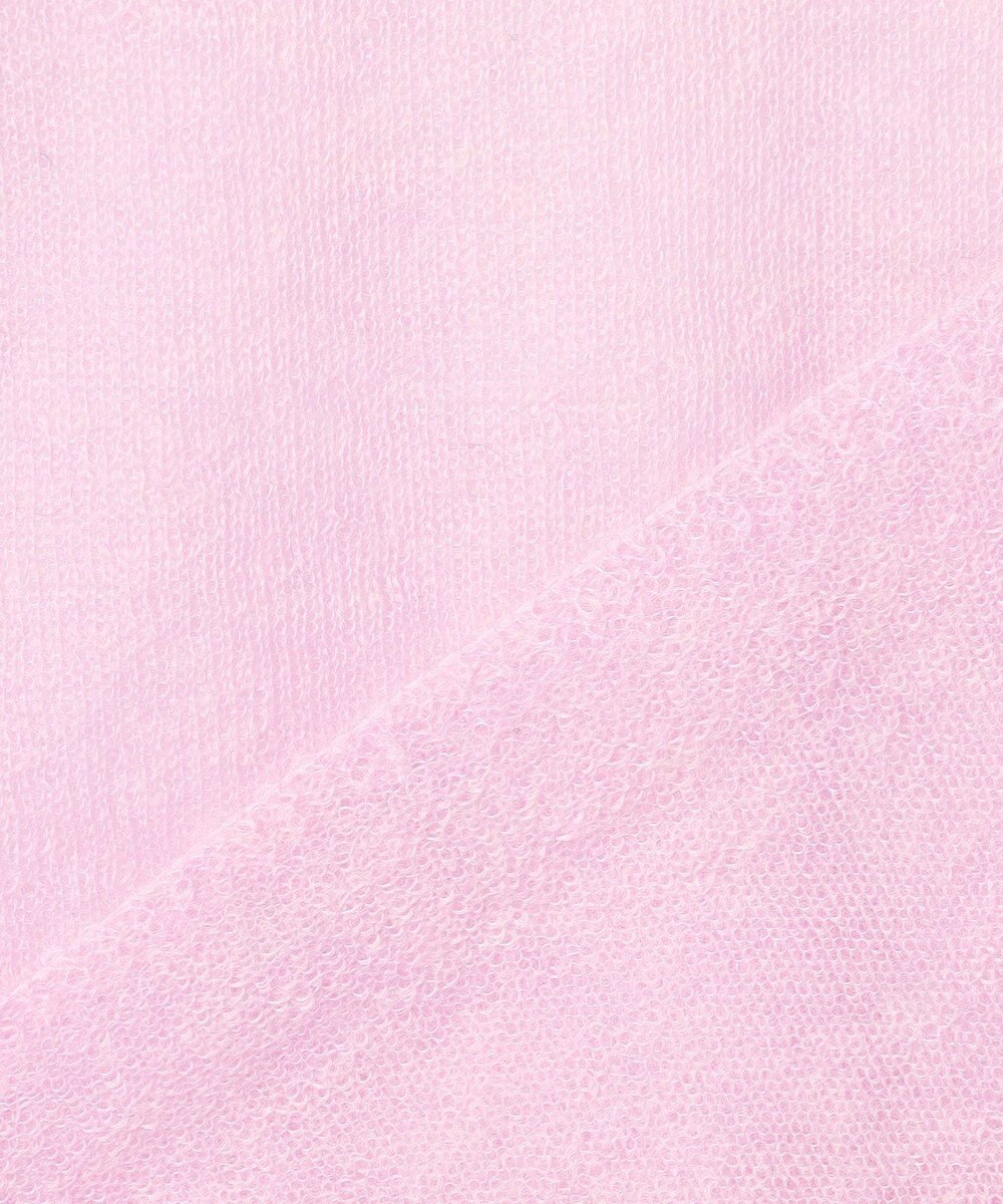 ICB L 【洗える】 シルキーシアーモヘヤ ニットプルオーバー 